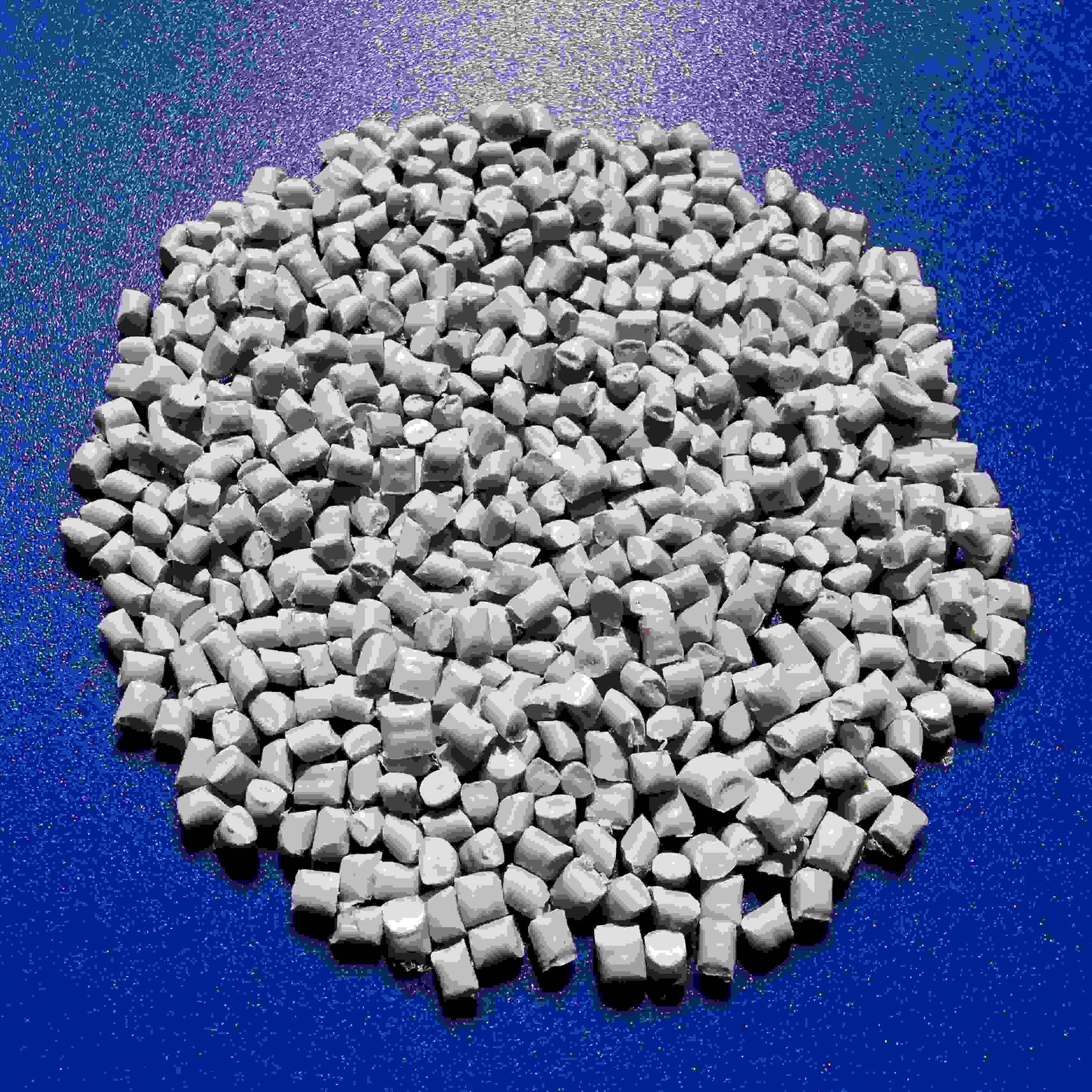 灰色PP/PE二级再生颗粒